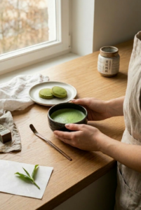 La préparation du matcha cérémonial à la maison
